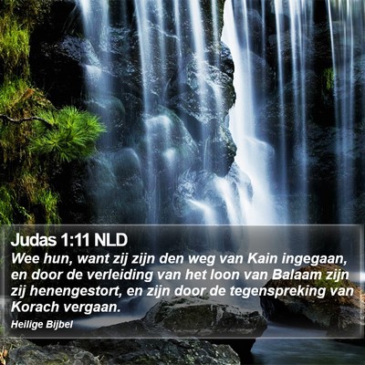 Judas 1:11 NLD Bible Verse Image