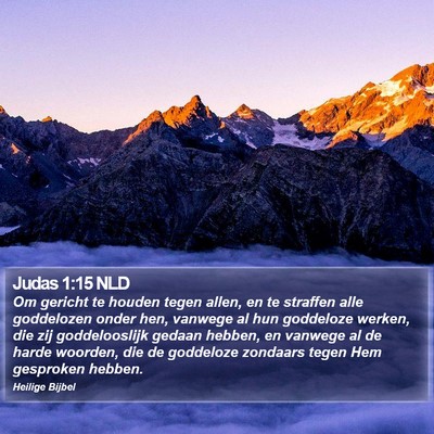 Judas 1:15 NLD Bible Verse Image