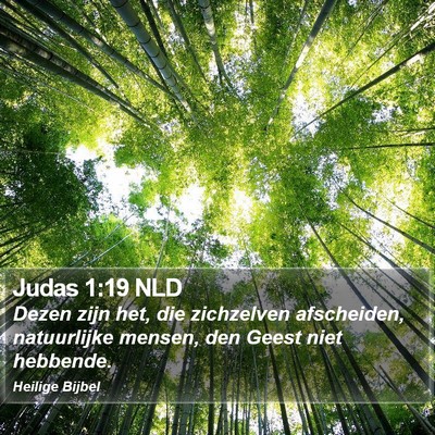 Judas 1:19 NLD Bible Verse Image