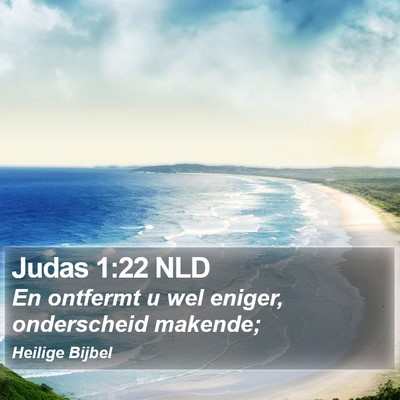Judas 1:22 NLD Bible Verse Image