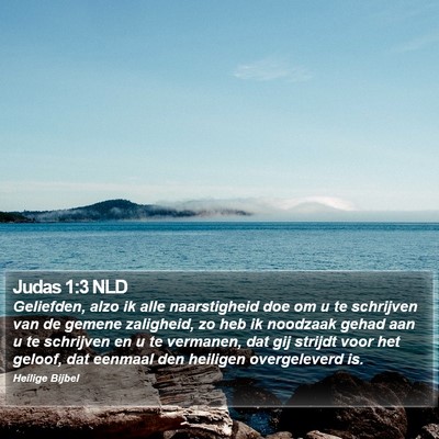 Judas 1:3 NLD Bible Verse Image