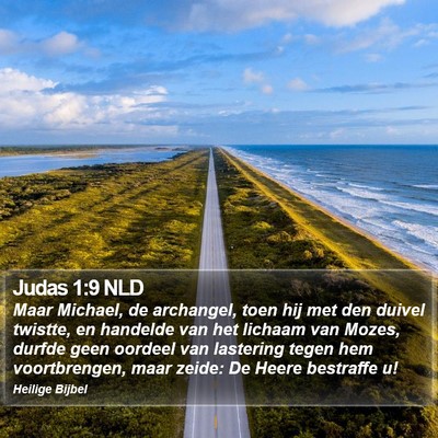 Judas 1:9 NLD Bible Verse Image