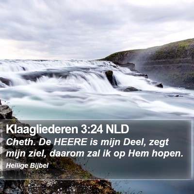 Klaagliederen 3:24 NLD Bible Verse Image