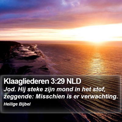 Klaagliederen 3:29 NLD Bible Verse Image