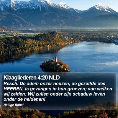 Klaagliederen 4:20 NLD Bible Verse Image