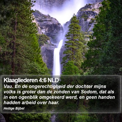 Klaagliederen 4:6 NLD Bible Verse Image