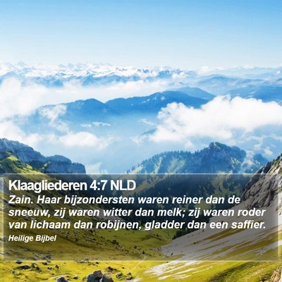 Klaagliederen 4:7 NLD Bible Verse Image