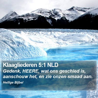 Klaagliederen 5:1 NLD Bible Verse Image