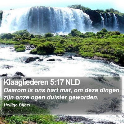 Klaagliederen 5:17 NLD Bible Verse Image