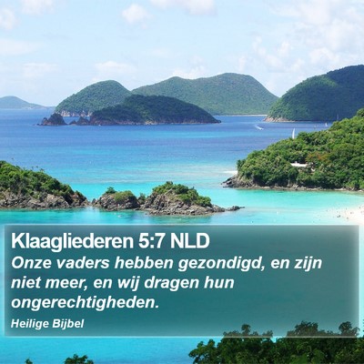Klaagliederen 5:7 NLD Bible Verse Image
