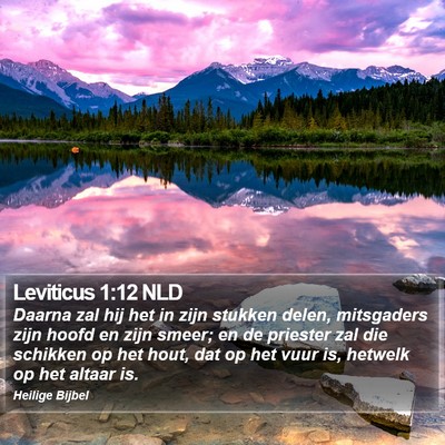 Leviticus 1:12 NLD Bible Verse Image