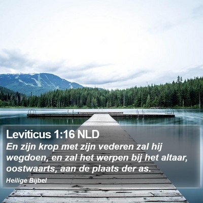 Leviticus 1:16 NLD Bible Verse Image