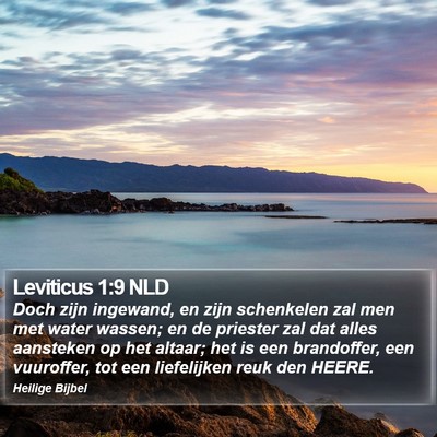 Leviticus 1:9 NLD Bible Verse Image