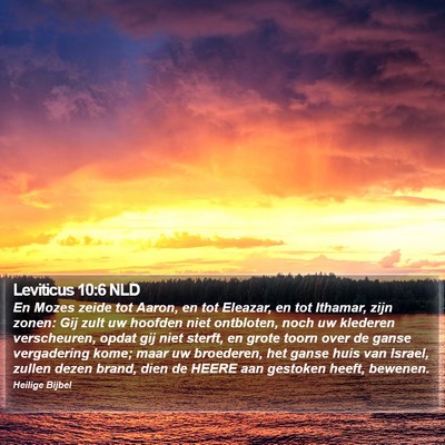 Leviticus 10:6 NLD Bible Verse Image