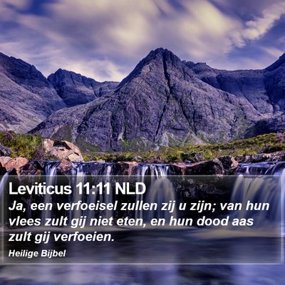 Leviticus 11:11 NLD Bible Verse Image