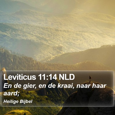 Leviticus 11:14 NLD Bible Verse Image