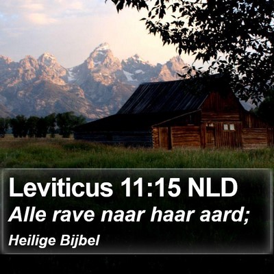 Leviticus 11:15 NLD Bible Verse Image
