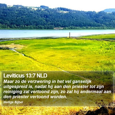 Leviticus 13:7 NLD Bible Verse Image