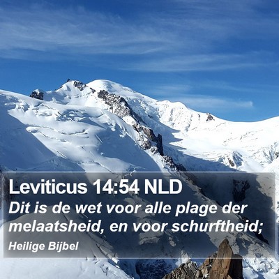 Leviticus 14:54 NLD Bible Verse Image