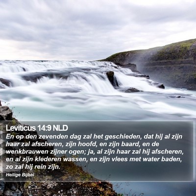Leviticus 14:9 NLD Bible Verse Image