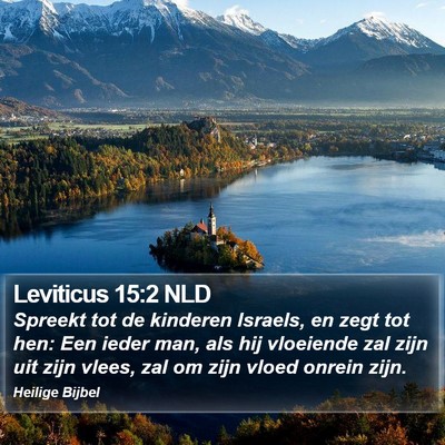 Leviticus 15:2 NLD Bible Verse Image