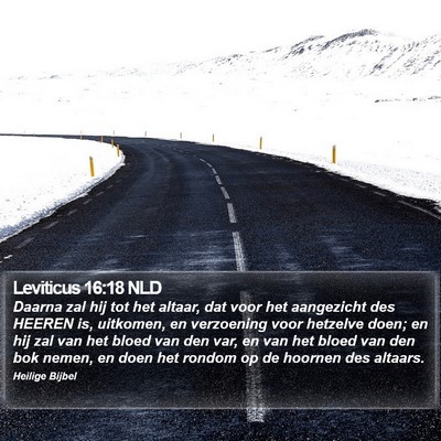 Leviticus 16:18 NLD Bible Verse Image