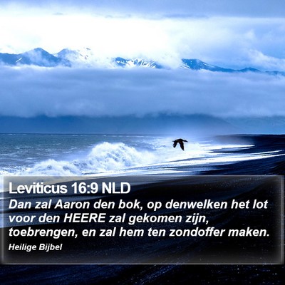 Leviticus 16:9 NLD Bible Verse Image