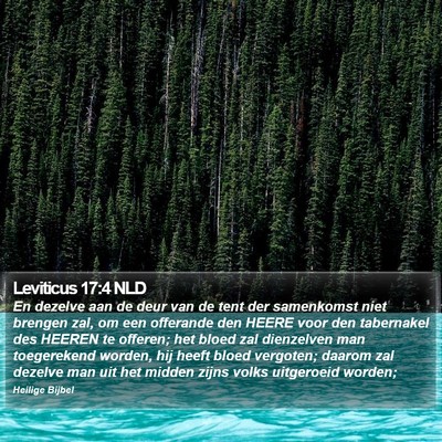 Leviticus 17:4 NLD Bible Verse Image