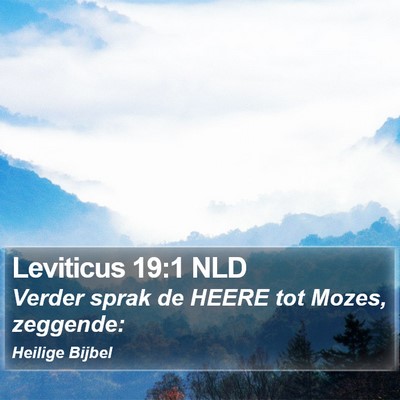 Leviticus 19:1 NLD Bible Verse Image