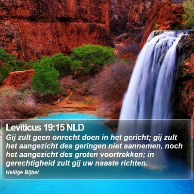 Leviticus 19:15 NLD Bible Verse Image