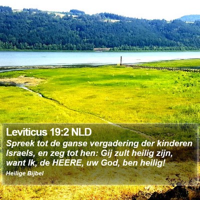 Leviticus 19:2 NLD Bible Verse Image