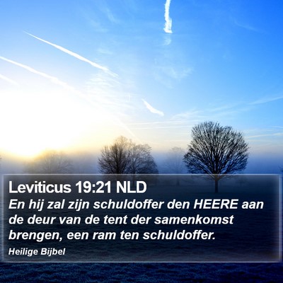 Leviticus 19:21 NLD Bible Verse Image