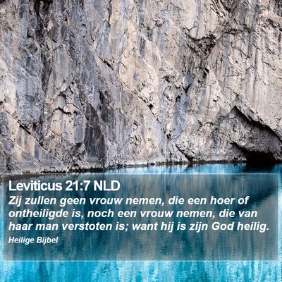 Leviticus 21:7 NLD Bible Verse Image