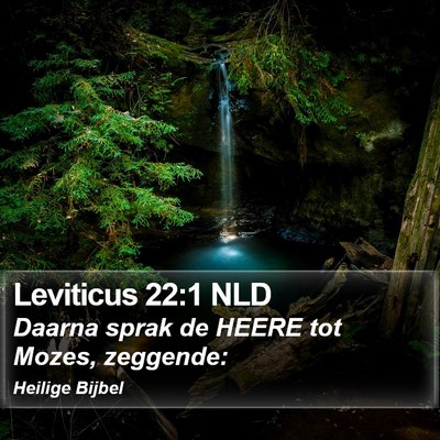 Leviticus 22:1 NLD Bible Verse Image