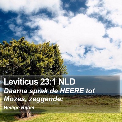 Leviticus 23:1 NLD Bible Verse Image