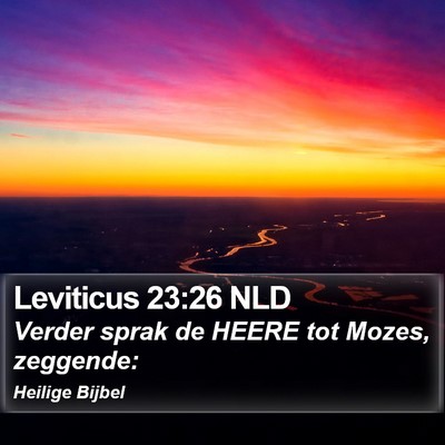 Leviticus 23:26 NLD Bible Verse Image