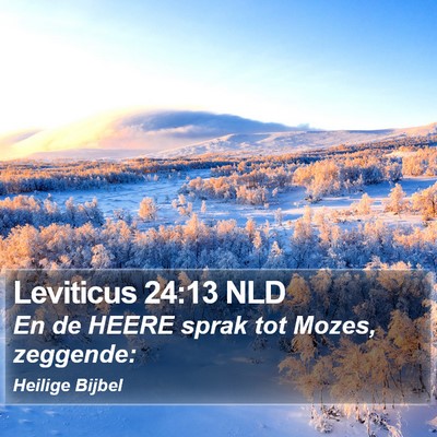 Leviticus 24:13 NLD Bible Verse Image