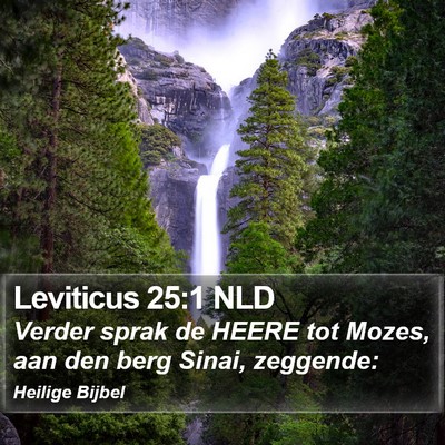 Leviticus 25:1 NLD Bible Verse Image