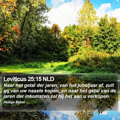 Leviticus 25:15 NLD Bible Verse Image