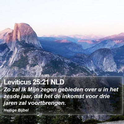 Leviticus 25:21 NLD Bible Verse Image