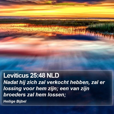 Leviticus 25:48 NLD Bible Verse Image