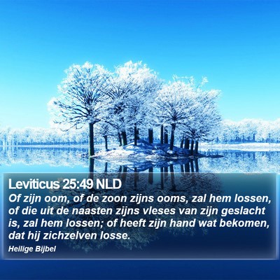 Leviticus 25:49 NLD Bible Verse Image