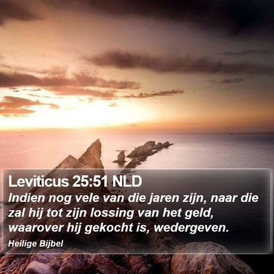 Leviticus 25:51 NLD Bible Verse Image