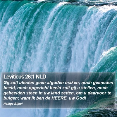 Leviticus 26:1 NLD Bible Verse Image