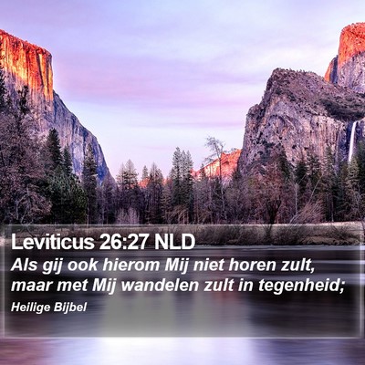 Leviticus 26:27 NLD Bible Verse Image
