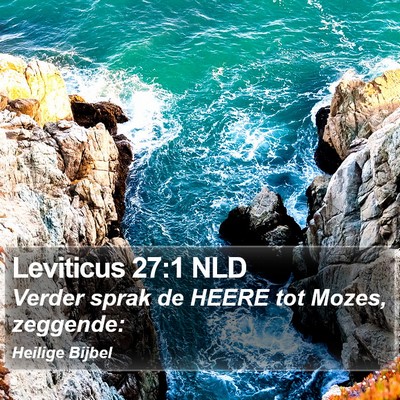 Leviticus 27:1 NLD Bible Verse Image