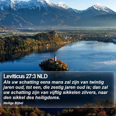 Leviticus 27:3 NLD Bible Verse Image