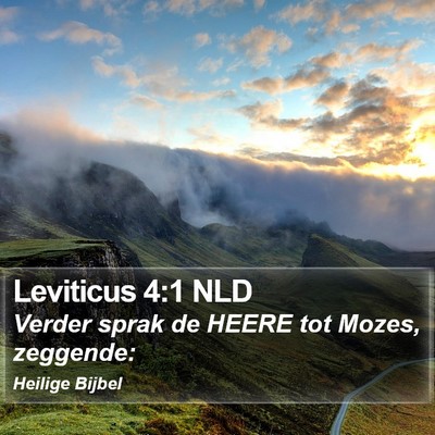 Leviticus 4:1 NLD Bible Verse Image