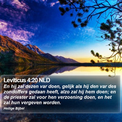 Leviticus 4:20 NLD Bible Verse Image