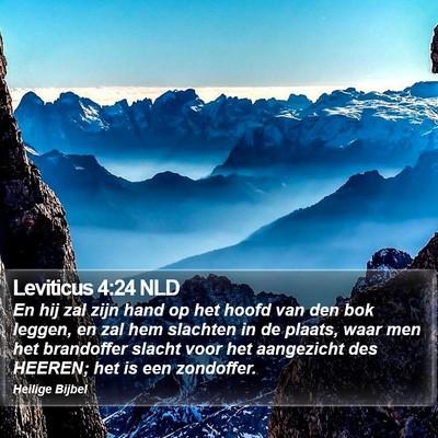 Leviticus 4:24 NLD Bible Verse Image